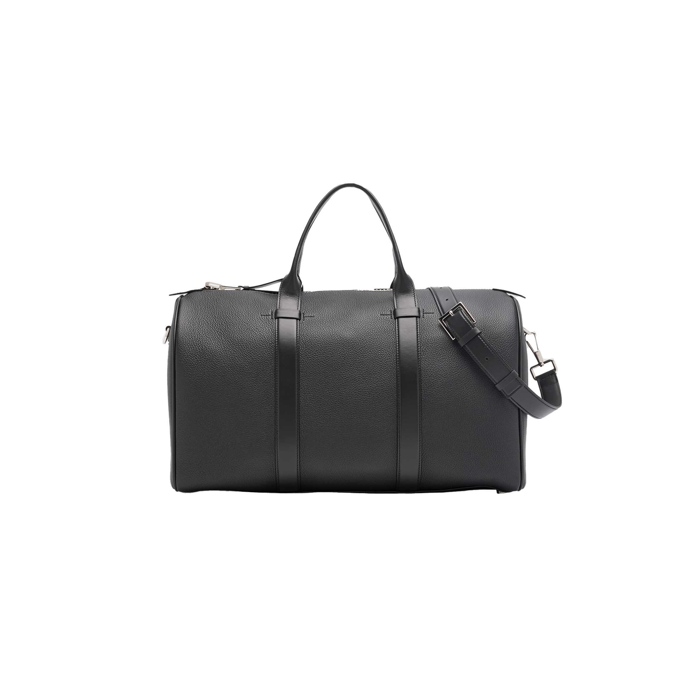 TOM FORD MEN'S BUCKLEY SMALL SOFT GRAIN LEATHER DUFFEL BAG NMS21_NC7T3 (48*28*22cm)